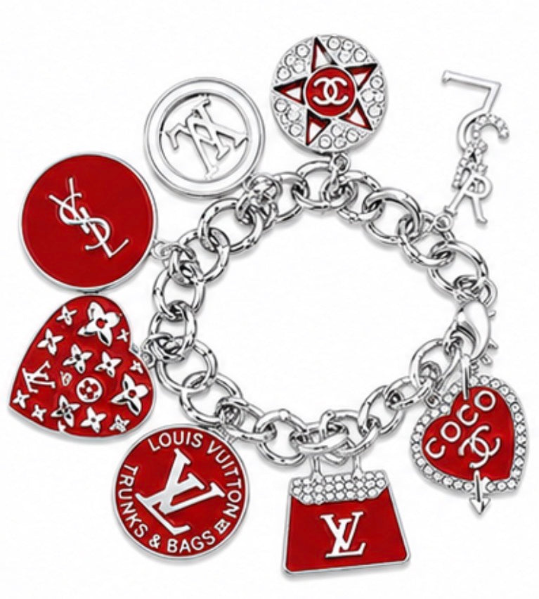 Red Cuban Link Bracelet